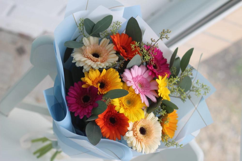 Букет цветов из: Герберы в Левково