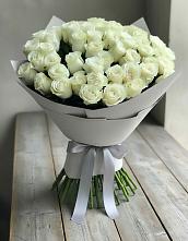 Букет 35 Белых роз #REPLACE_PRED# Левково