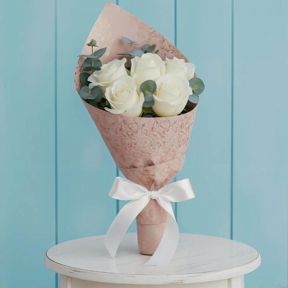 Букет цветов из: Розы в Левково