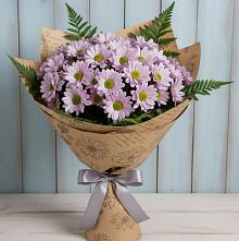 Букет цветов из:  Хризантемы в Левково
