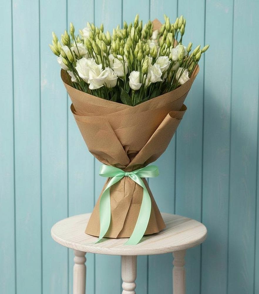 Букет цветов из: Лизиантусы в Левково