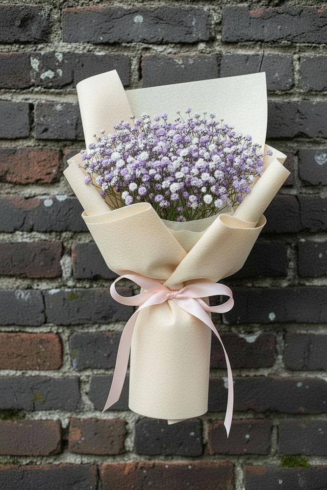 Букет цветов из: Гипсофила в Левково