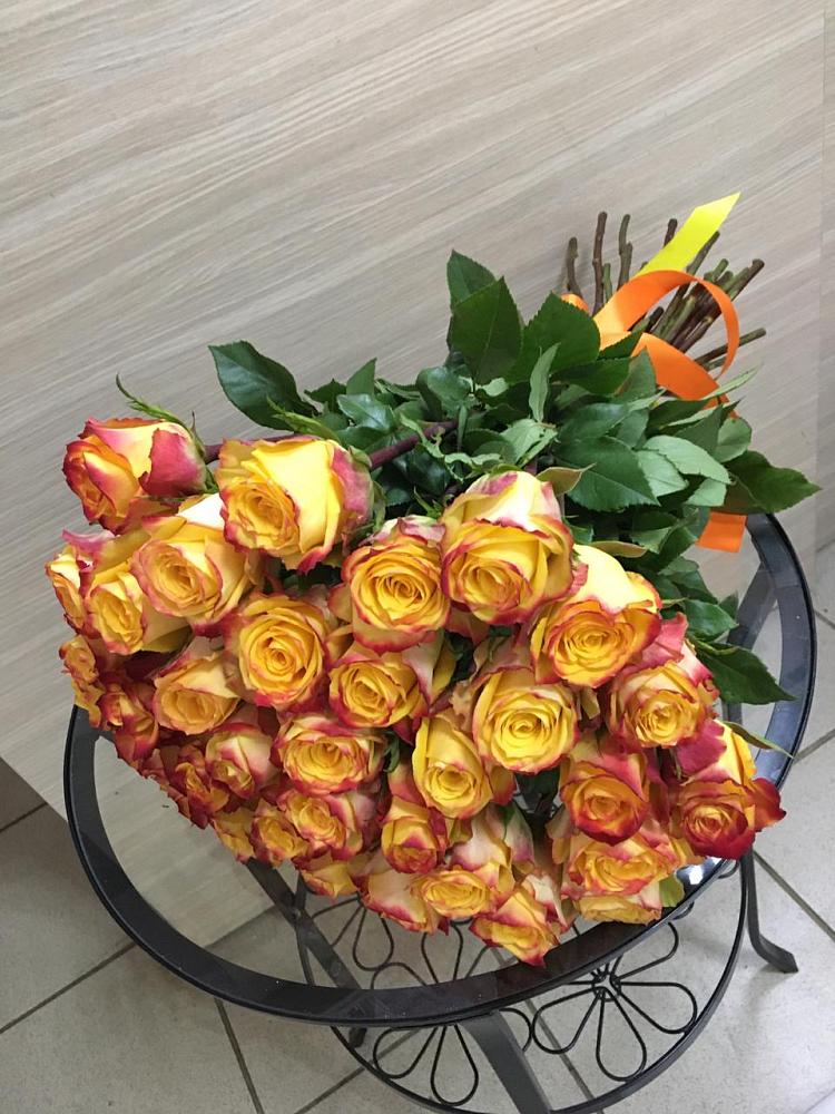 Букет Желтые розы в Левково