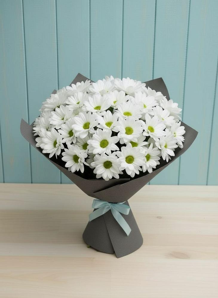 Букет цветов из: Хризантемы в Левково