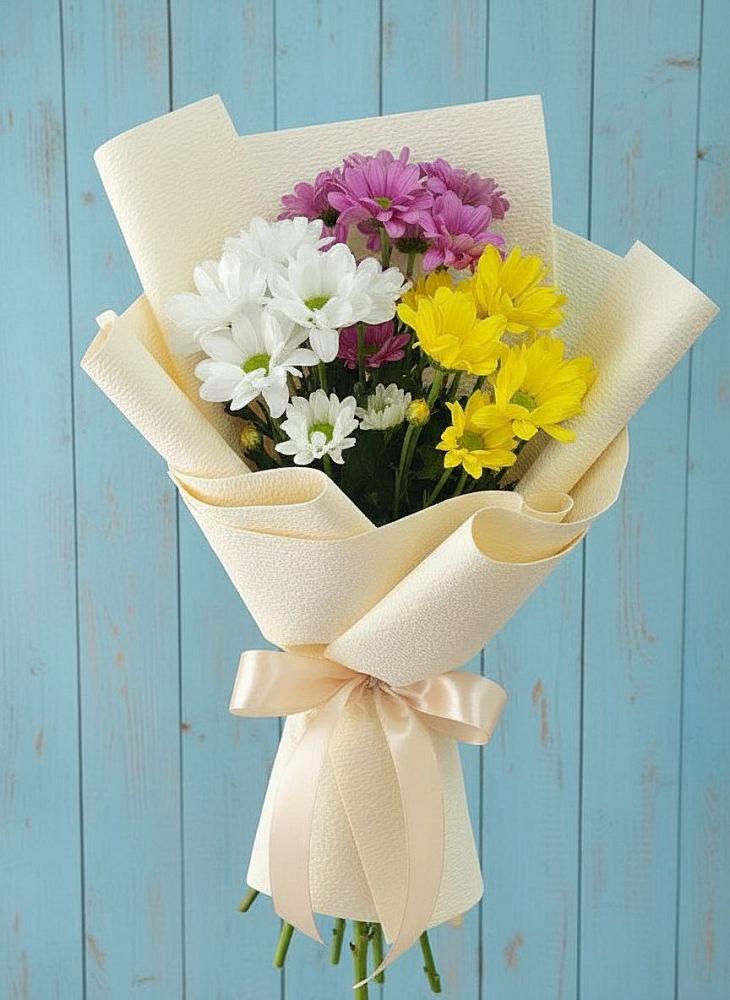 Букет цветов из: Хризантемы в Левково