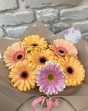 Букет цветов из:  Герберы #REPLACE_PRED# Левково