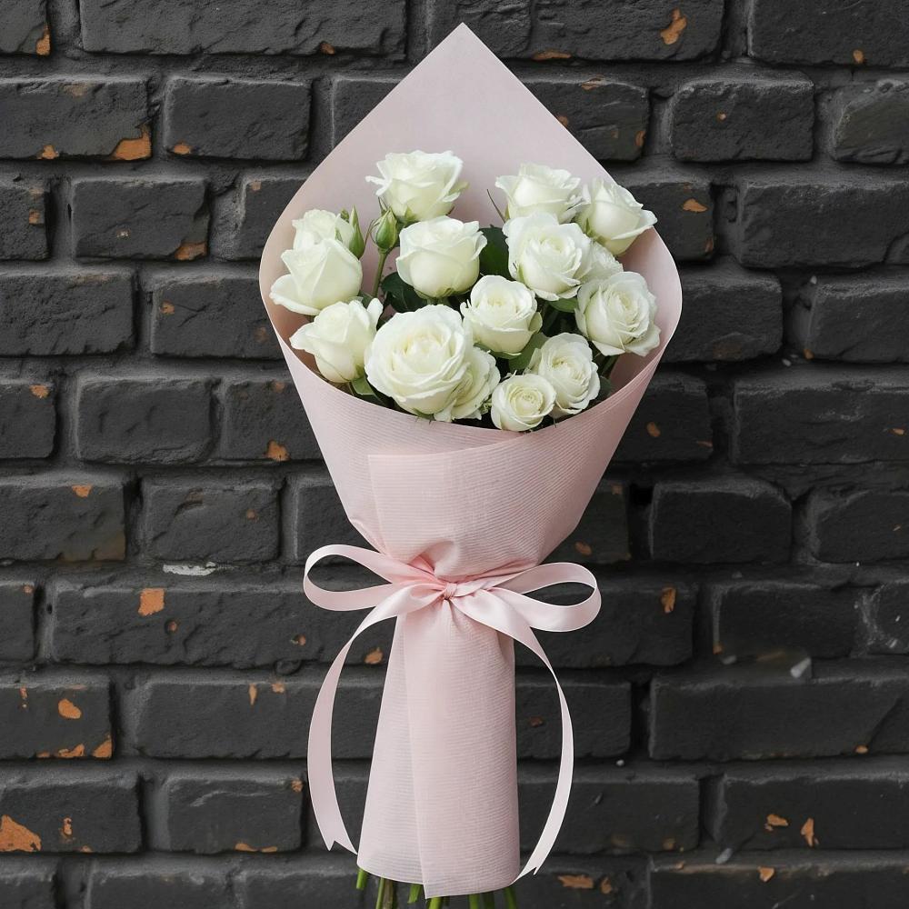 Букет цветов из: Розы в Левково